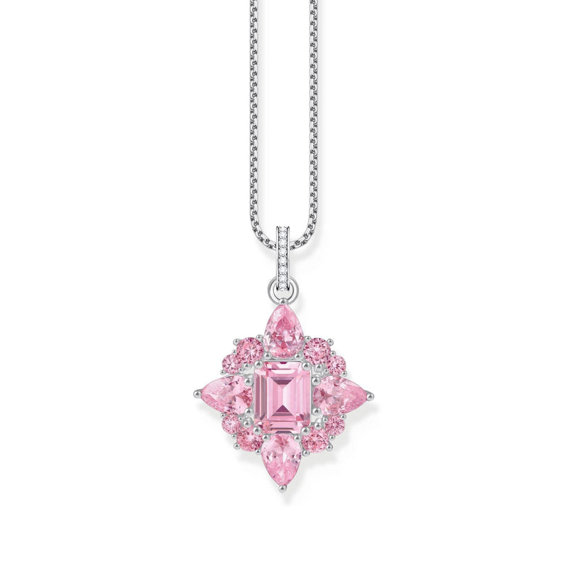 THOMAS SABO Pendant with Pink Zirconia Stones Pendants THOMAS SABO 