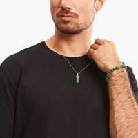 THOMAS SABO Malachite Crystal Pendant Pendants THOMAS SABO 