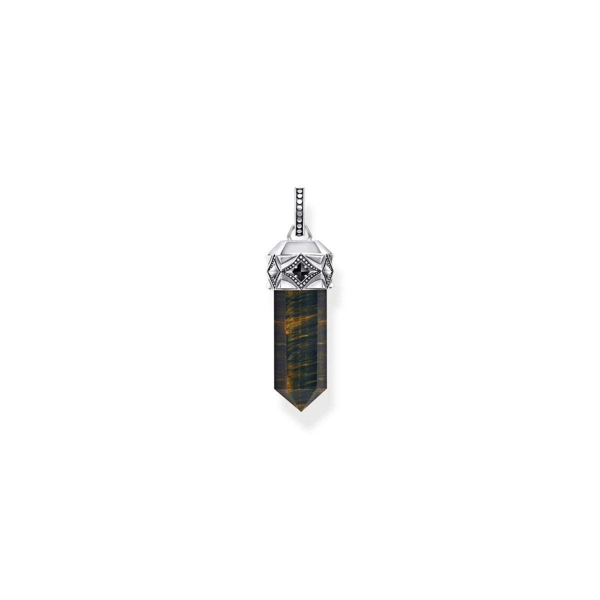 THOMAS SABO Crystal Pendant made from Golden Blue Tiger's Eye Pendants THOMAS SABO 