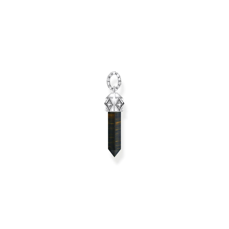 THOMAS SABO Crystal Pendant made from Golden Blue Tiger's Eye Pendants THOMAS SABO 