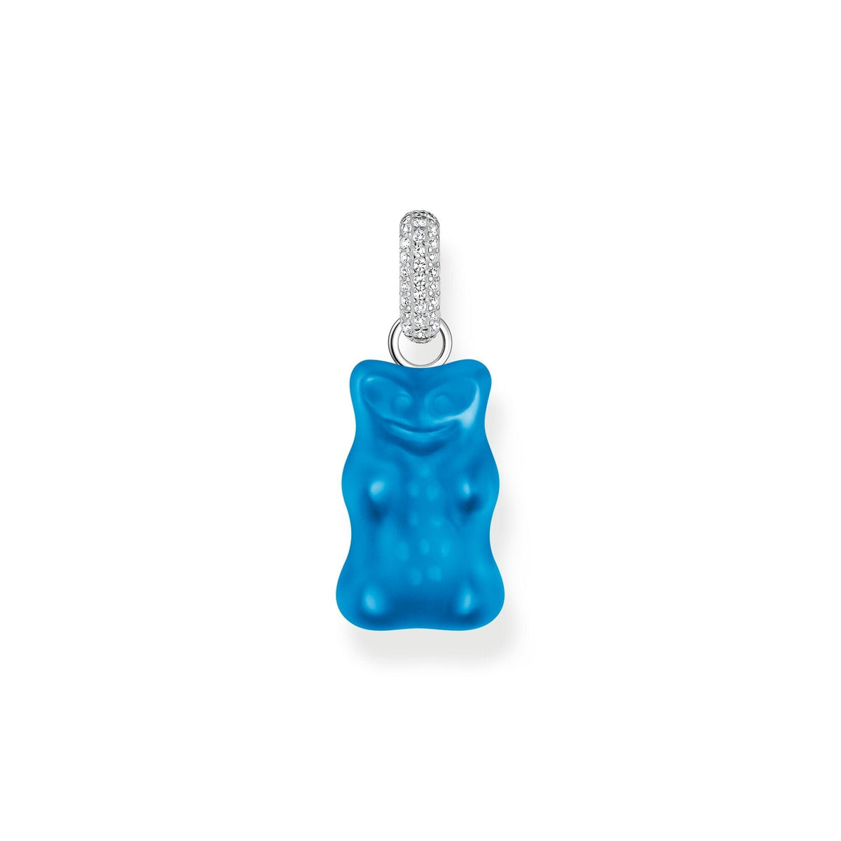 THOMAS SABO Large pendant with blue goldbears and zirconia Pendant THOMAS SABO 