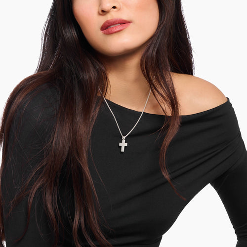 THOMAS SABO Sterling Silver Cross Pendant Pendants Thomas Sabo 