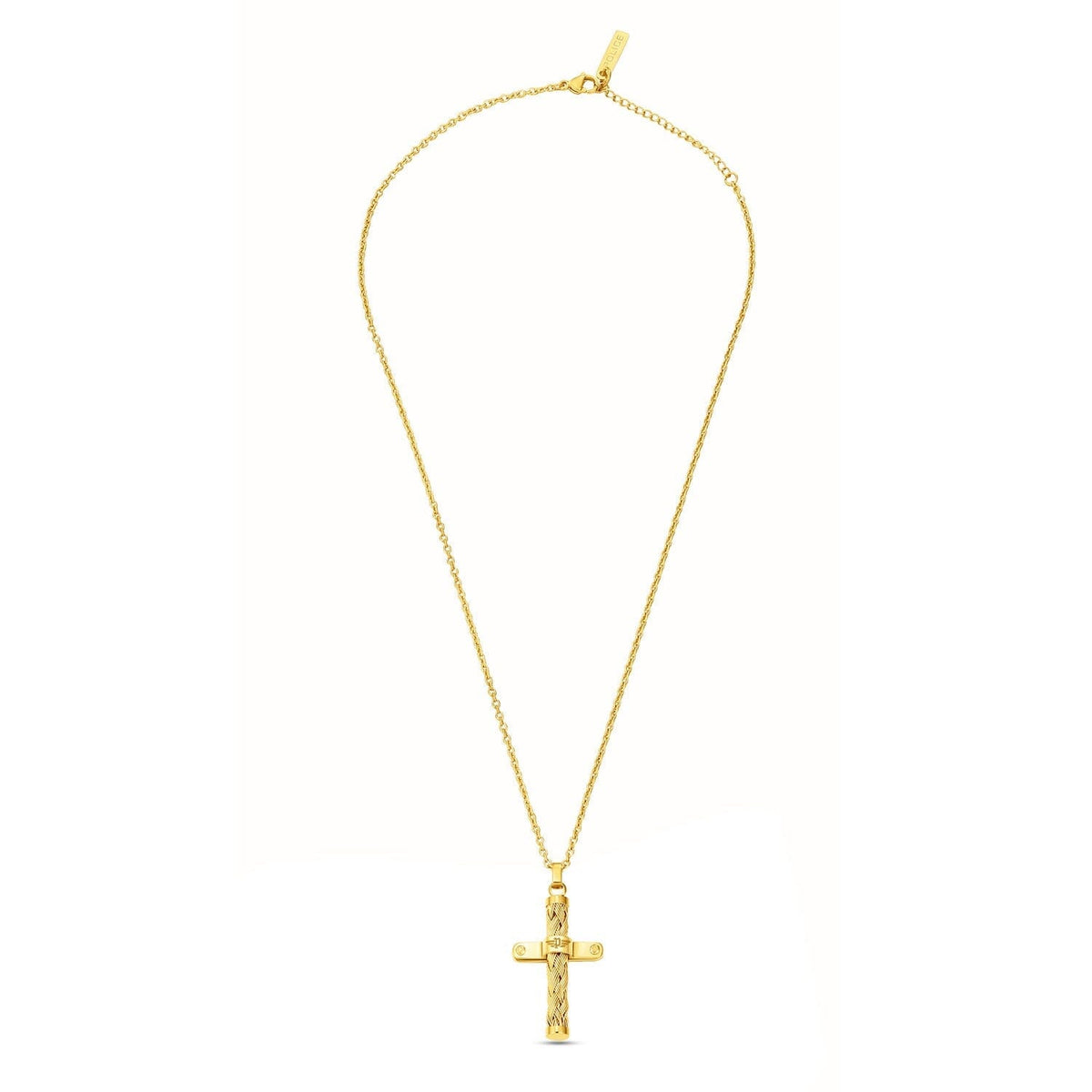 Police Crossed Men's Necklace Necklaces Police 