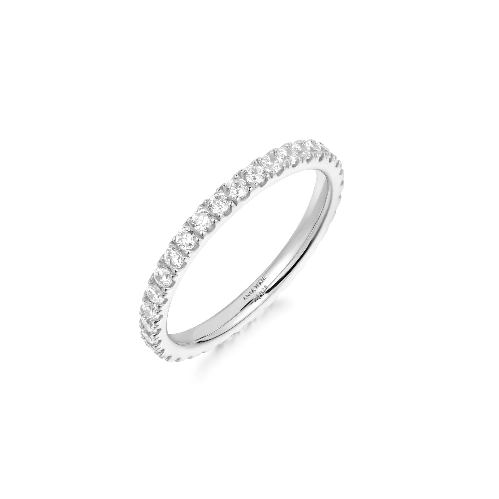 Ania Haie Silver Pave Ring Rings Ania Haie 