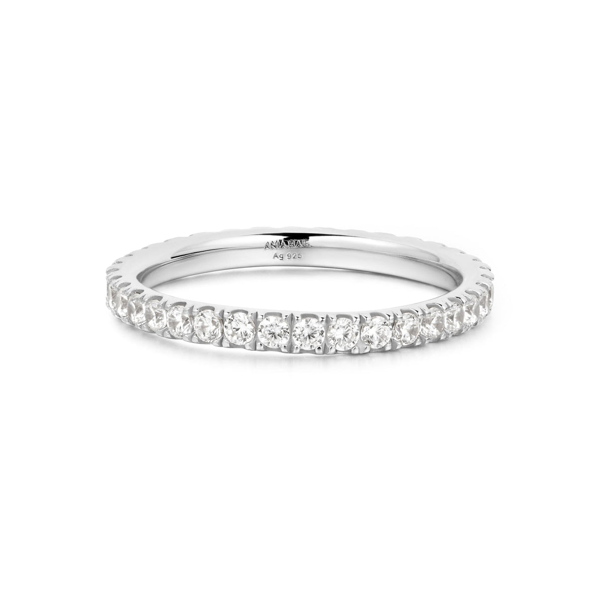 Ania Haie Silver Pave Ring Rings Ania Haie 