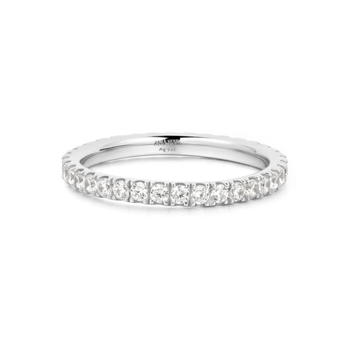 Ania Haie Silver Pave Ring Rings Ania Haie 