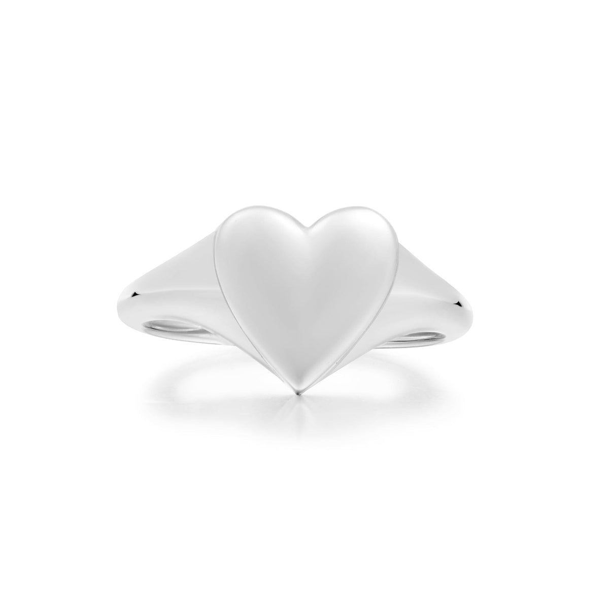 Ania Haie Silver Love Signet Ring Rings Ania Haie 