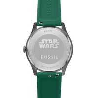 Fossil Special Edition Star Wars Boba Fett Three-Hand Green Silicone Watch SE1106 Watches Fossil 