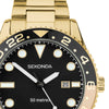 Sekonda Ocean Gold & Black Watch - SK30198 Watches Sekonda 