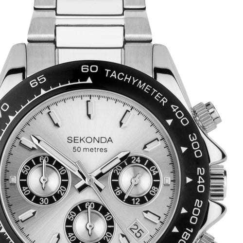 Sekonda Circuit Silver Watch - SK30201 Watches Sekonda 