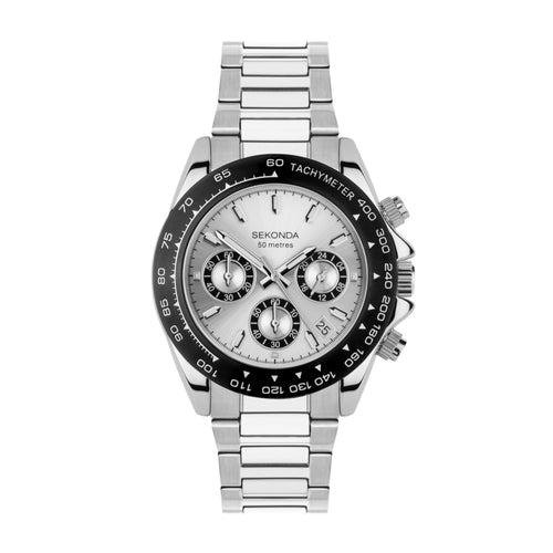 Sekonda Circuit Silver Watch - SK30201 Watches Sekonda 