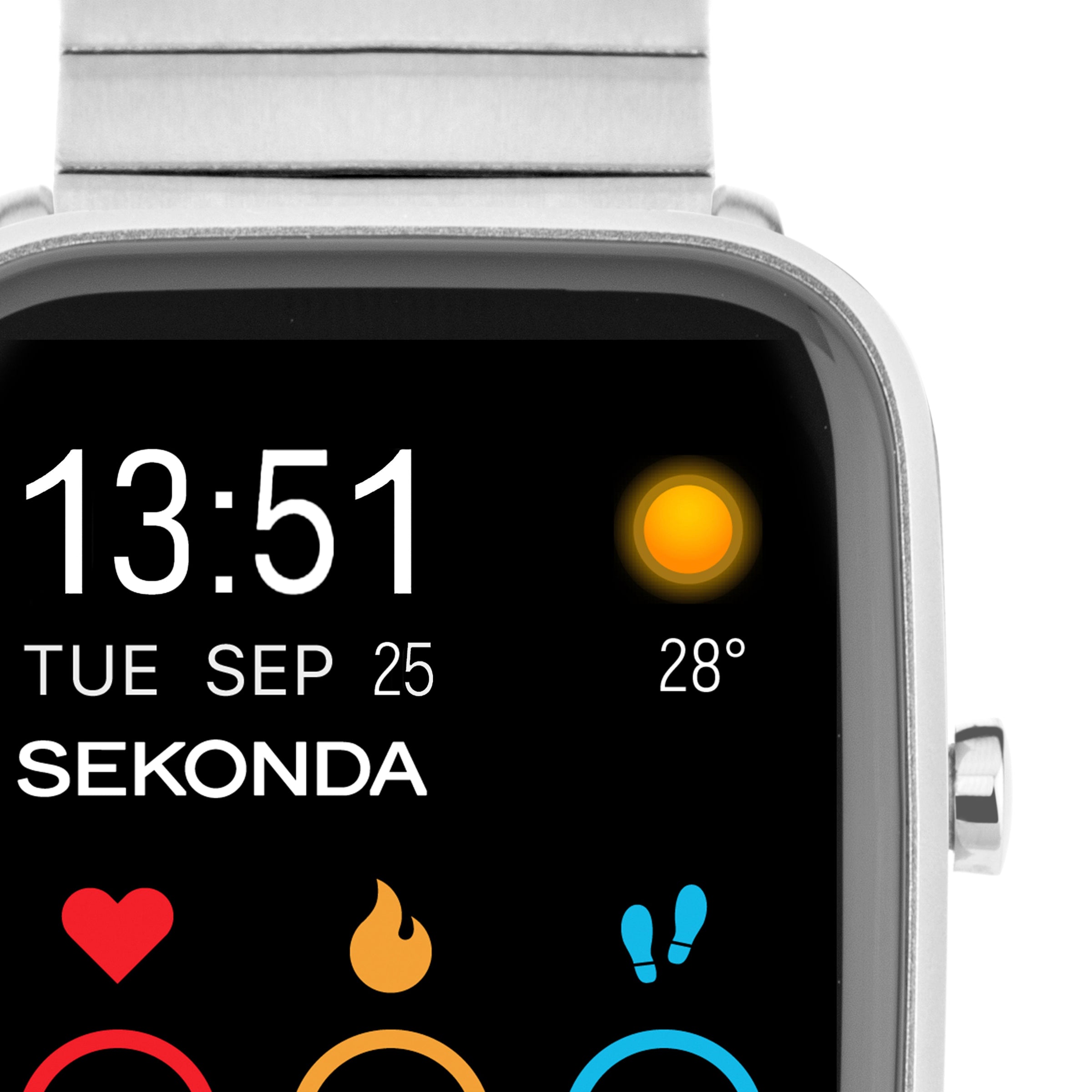 Sekonda Smart Motion+ LCD Silver Watch - SK30221 Watches Sekonda 