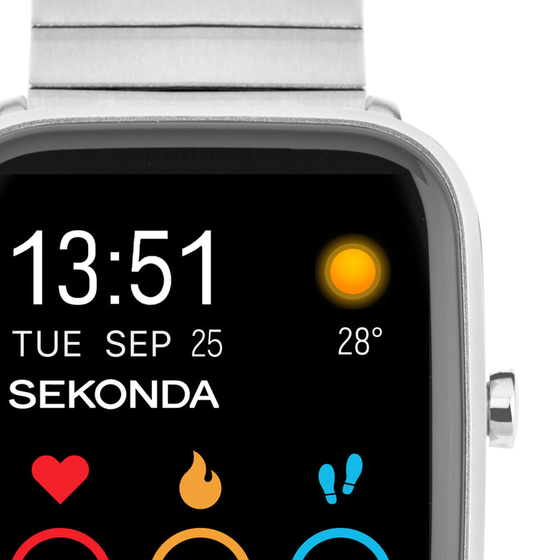Sekonda Smart Motion+ LCD Silver Watch - SK30221 Watches Sekonda 