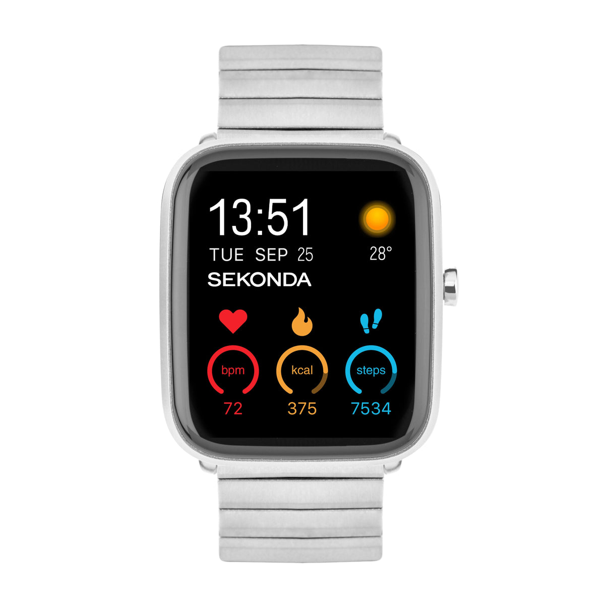 Sekonda Smart Motion+ LCD Silver Watch - SK30221 Watches Sekonda 