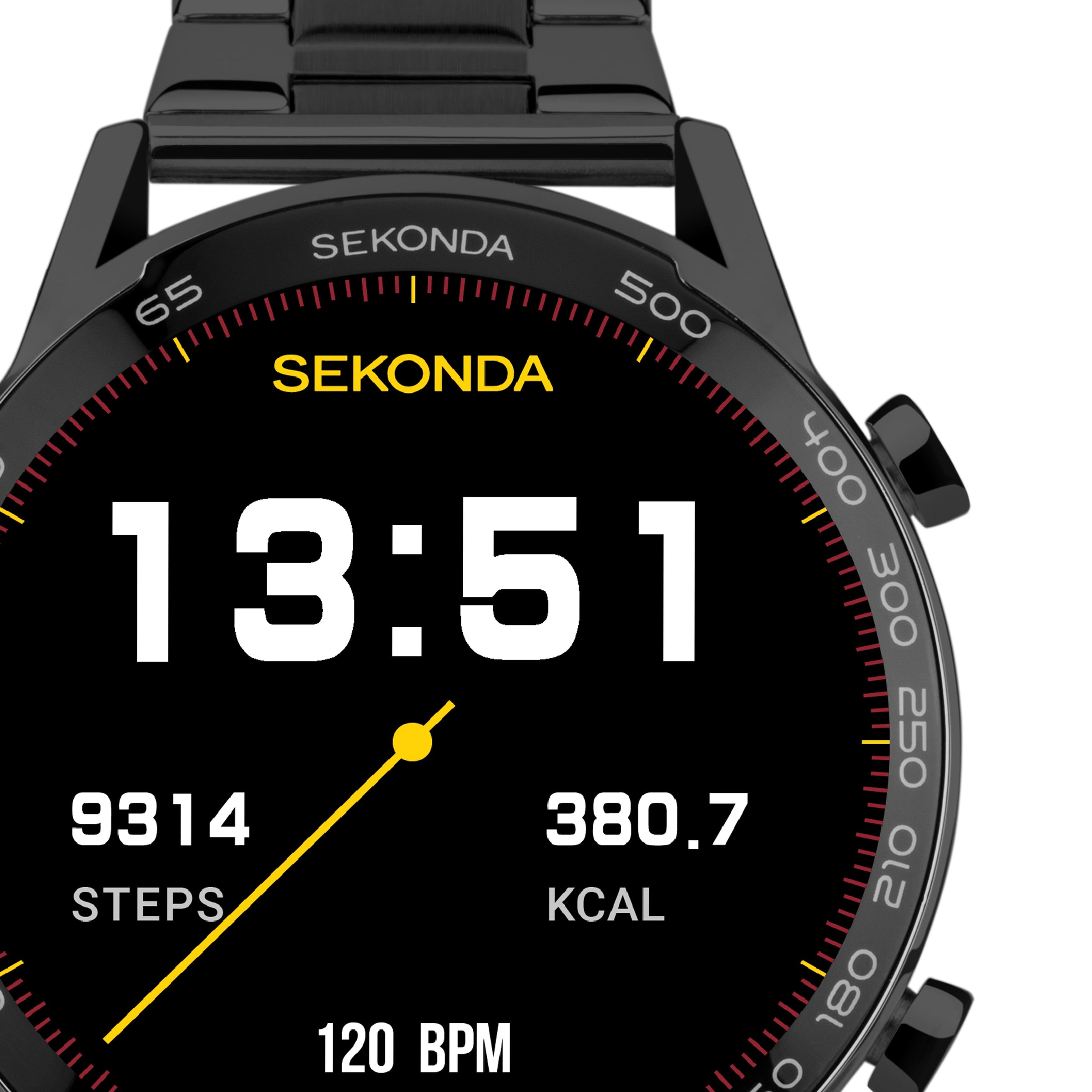 Sekonda Smart Active+ LCD Black Watch - SK30226 Watches Sekonda 