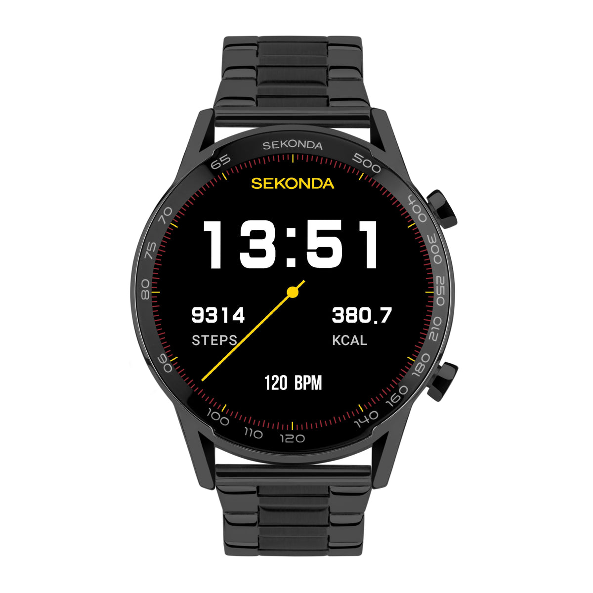 Sekonda Smart Active+ LCD Black Watch - SK30226 Watches Sekonda 