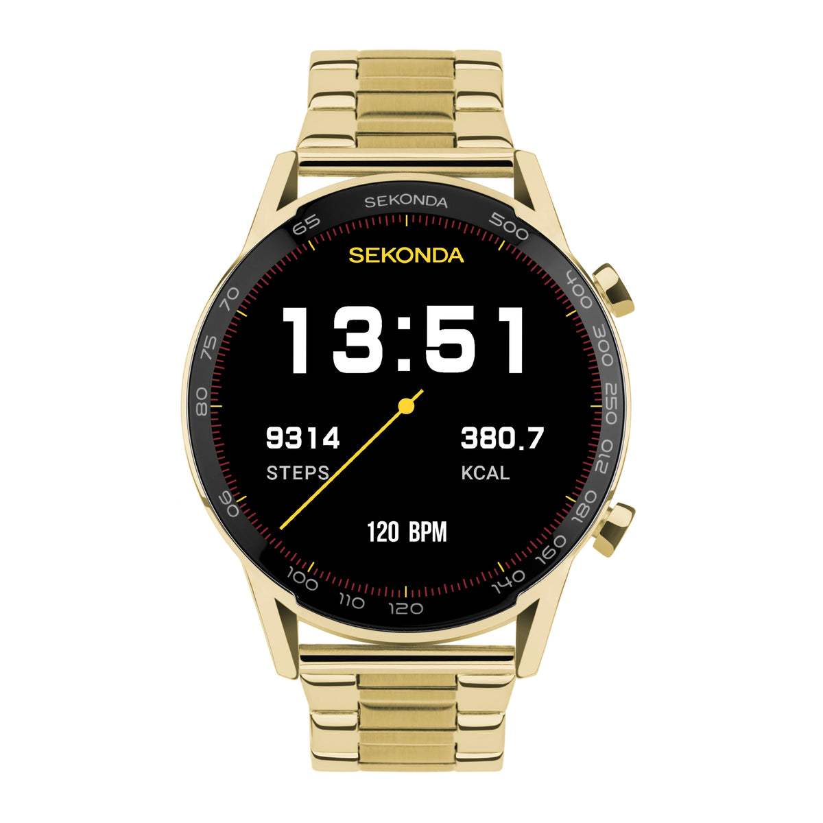 Sekonda Smart Active+ LCD Gold Watch - SK30227 Watches Sekonda 