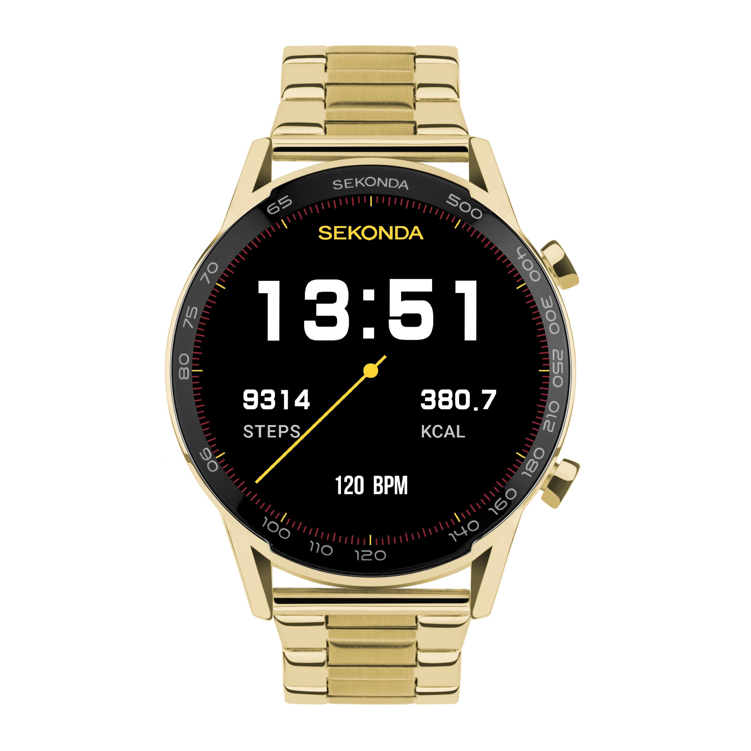 Sekonda Smart Active+ LCD Gold Watch - SK30227 Watches Sekonda 
