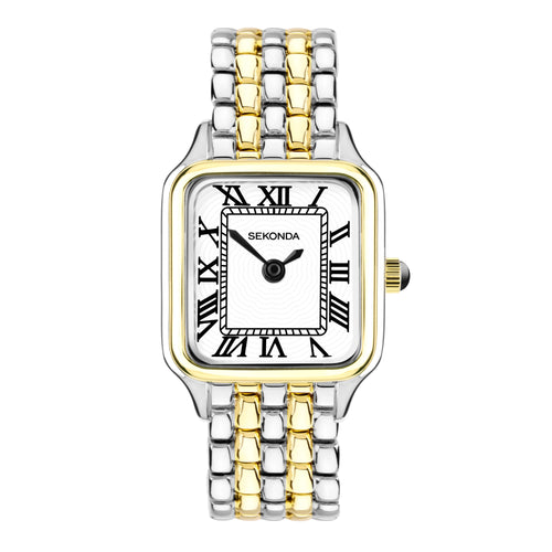 Sekonda Monica Silver & Gold Watch - SK40658 Watches Sekonda 