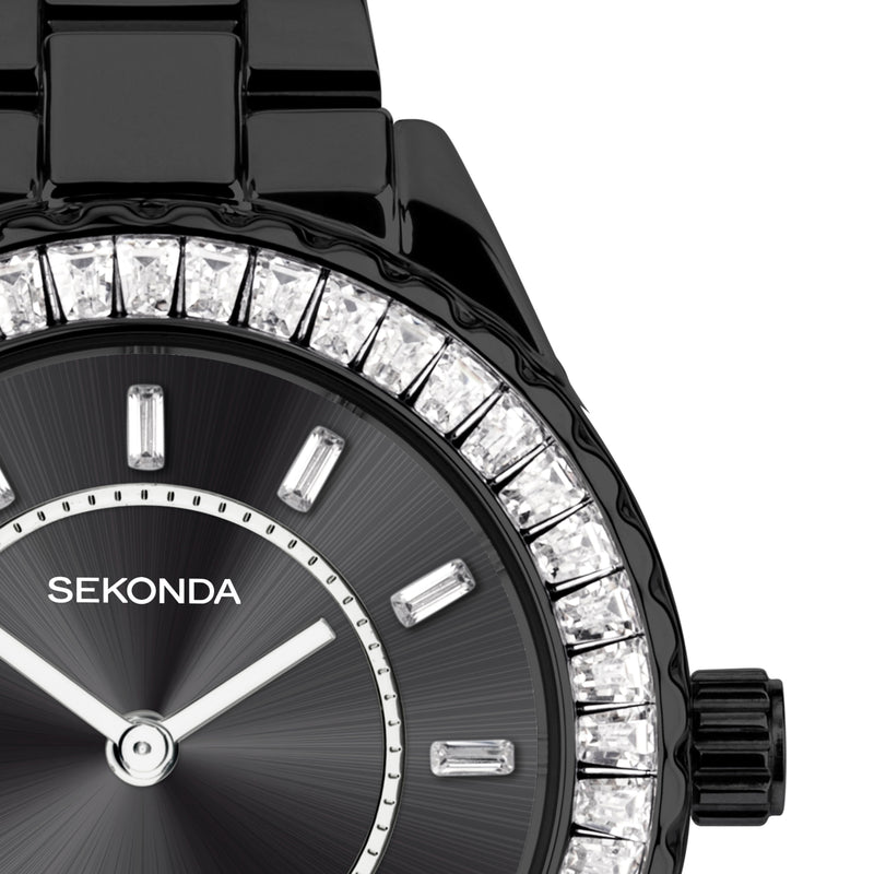 Sekonda Margot Black Watch - SK40659 Watches Sekonda 