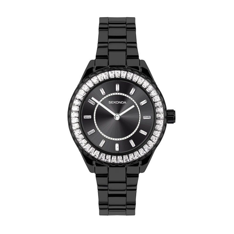 Sekonda Margot Black Watch - SK40659 Watches Sekonda 