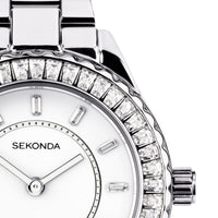 Sekonda Margot Silver with Stones Watch - SK40670 Watches Sekonda 