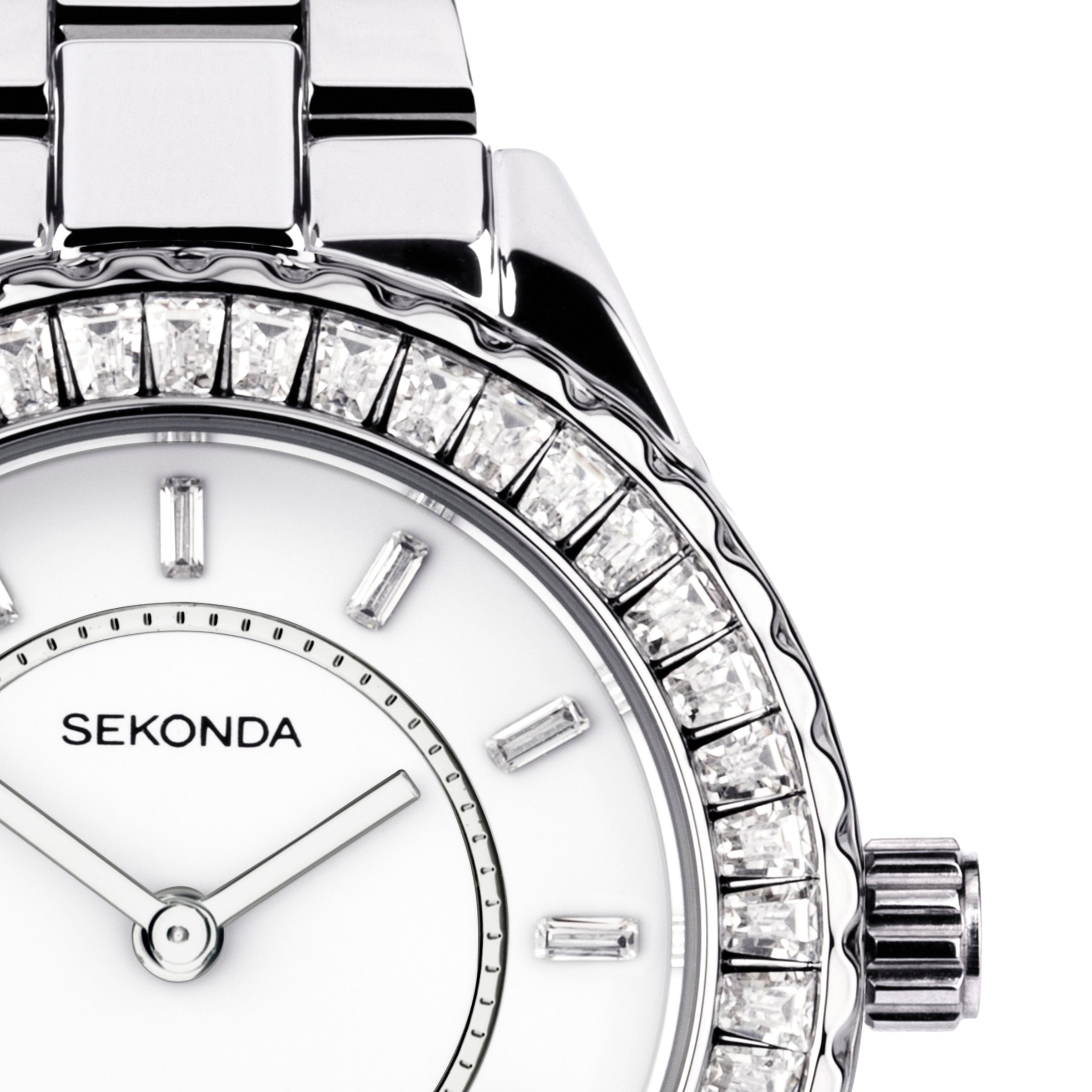 Sekonda Margot Silver with Stones Watch - SK40670 Watches Sekonda 