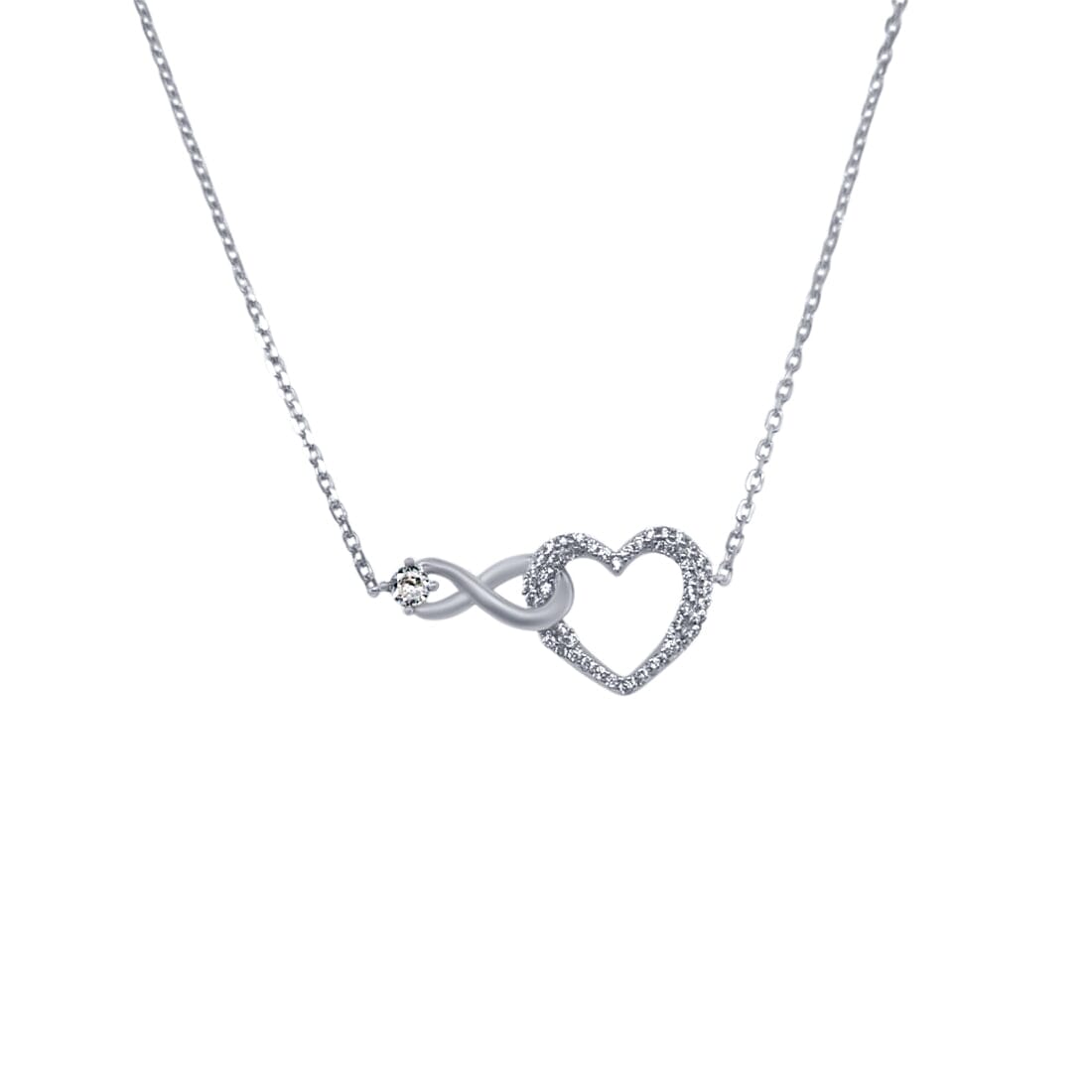 ネックレス・ペンダント [ENGBROX] heart and cubic ring necklace Heart necklace S925 ネックレス｜GLUCK（グルック）公式通販サイト