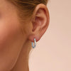 Plain Tight Twist Hoop Earrings in Sterling Silver Earrings Bevilles 