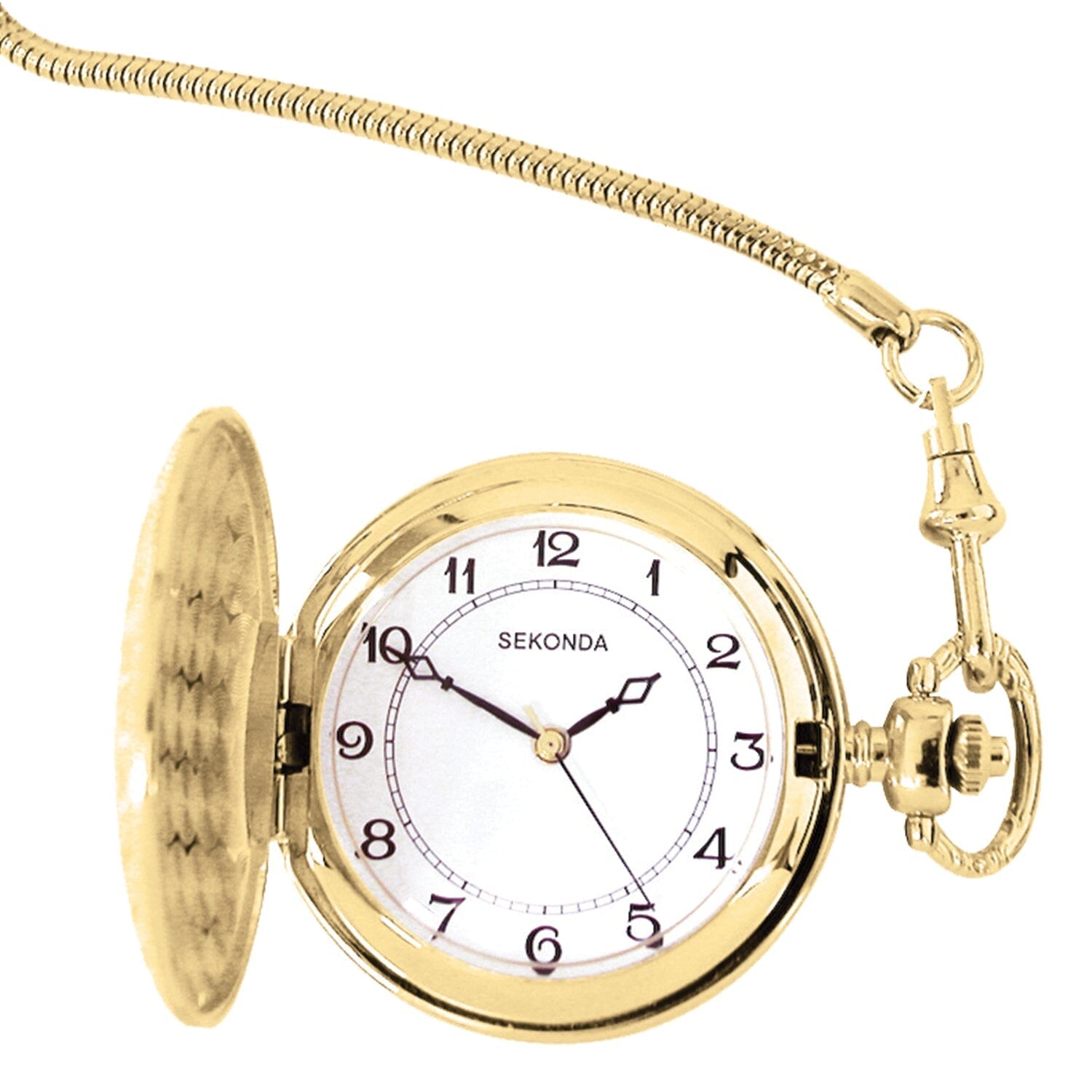 Sekonda Men's Gold Plated Pocket Watch Watches Sekonda 