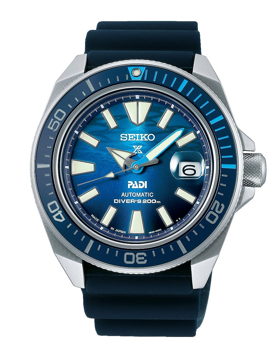 Seiko Prospex PADI Silver and Blue Men's Watch SRPJ93K Watches Seiko 