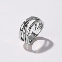 Multi Strand Ring in Sterling Silver Rings Bevilles 