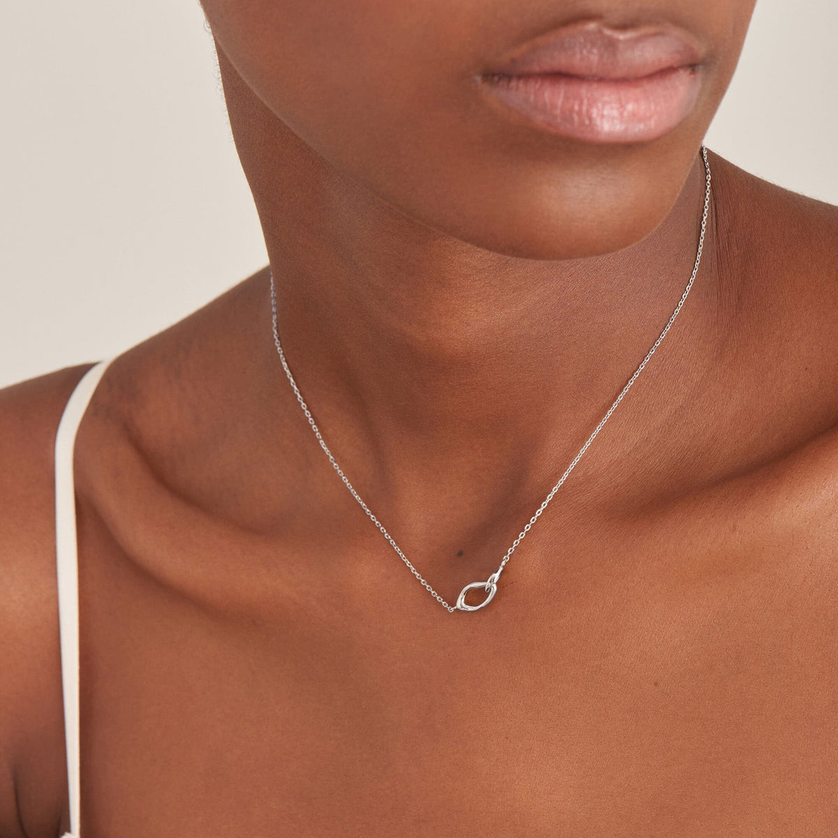 Ania Haie Silver Wave Link Necklace Necklaces Ania Haie 
