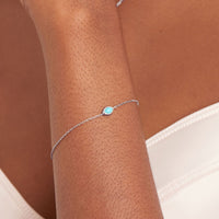 Ania Haie Silver Turquoise Wave Bracelet Bracelets Ania Haie 