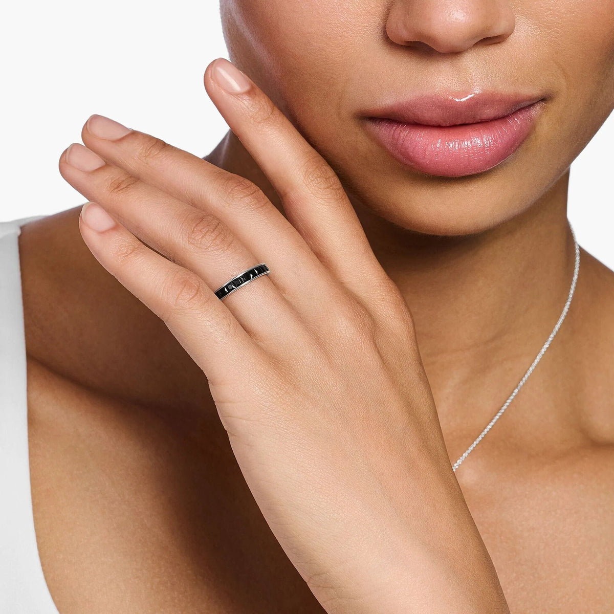 THOMAS SABO Heritage Black Stones Band Ring Rings Thomas Sabo 