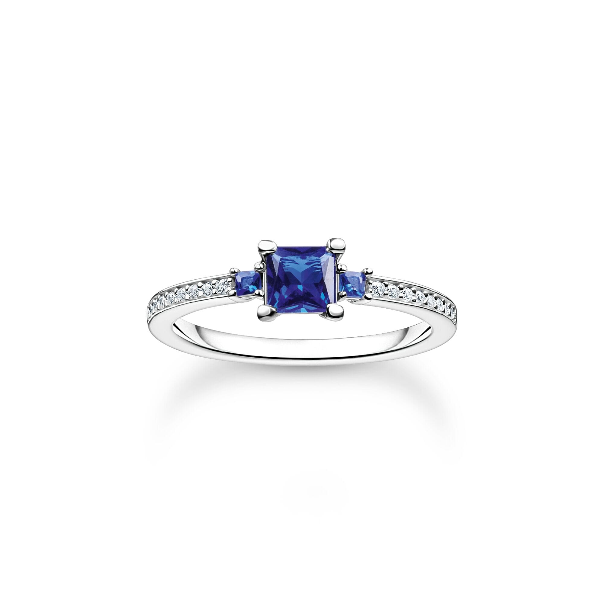 Thomas Sabo Ring with blue and white stones Rings Thomas Sabo 