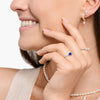 Thomas Sabo Ring with blue and white stones Rings Thomas Sabo 