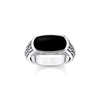 THOMAS SABO Ring Life Path Black Rings Thomas Sabo 