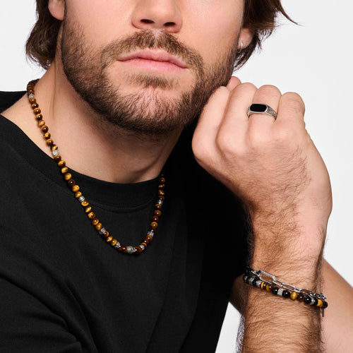 THOMAS SABO Ring Life Path Black Rings Thomas Sabo 