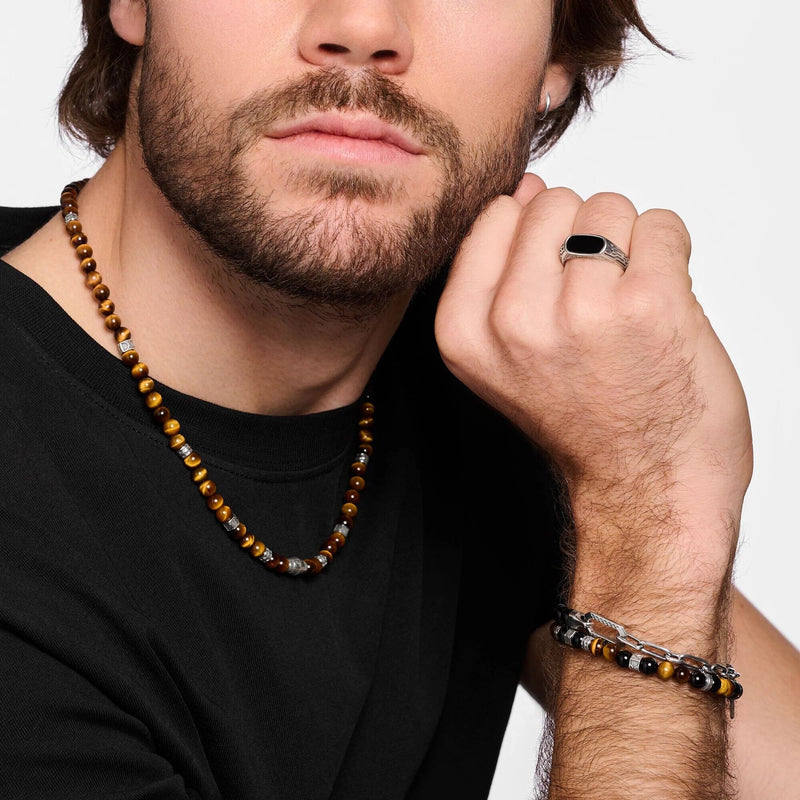 THOMAS SABO Ring Life Path Black Rings Thomas Sabo 
