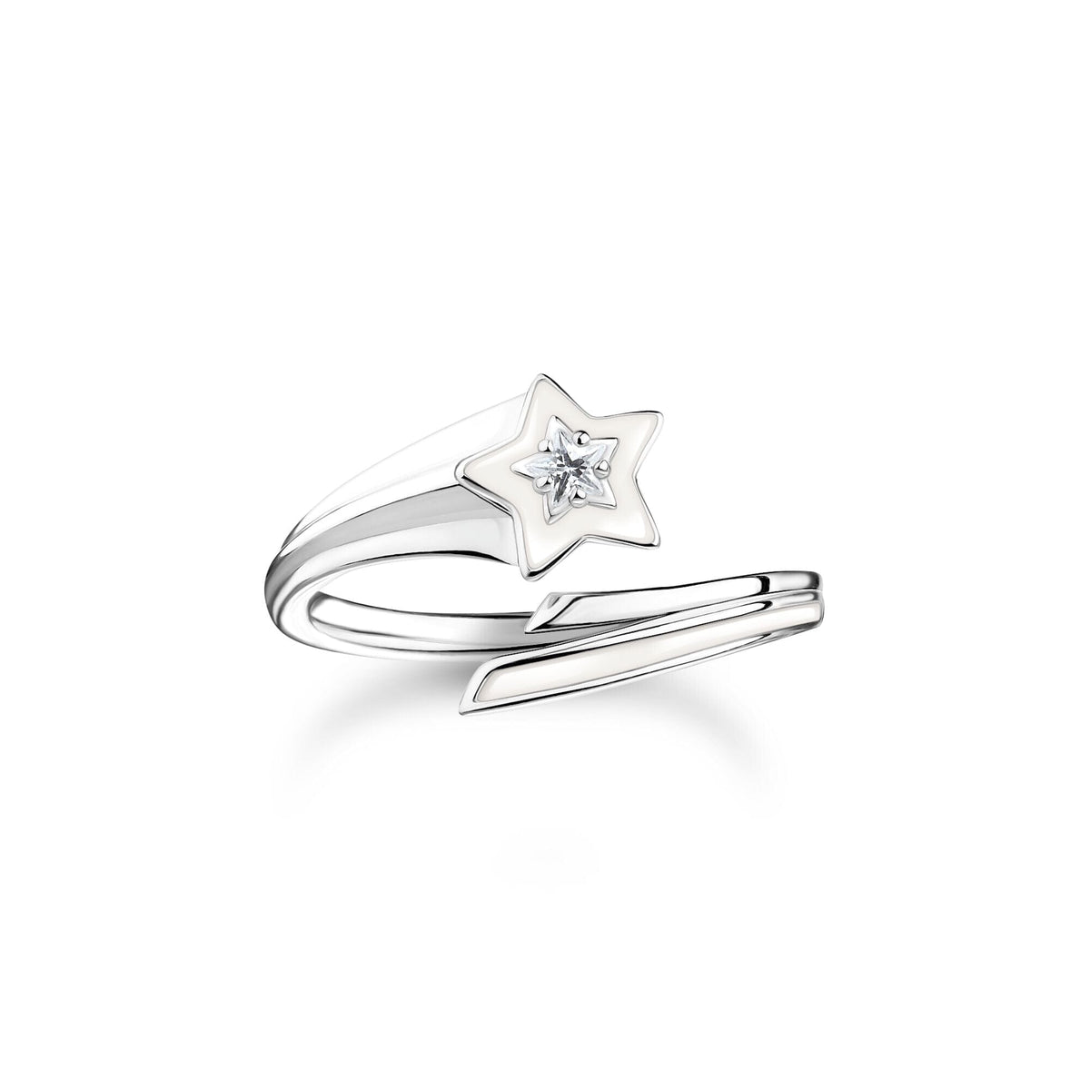 THOMAS SABO Star Rings with White Stones Rings THOMAS SABO Charmista 
