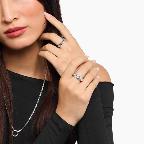 THOMAS SABO Slim ring in duo design Rings Thomas Sabo 