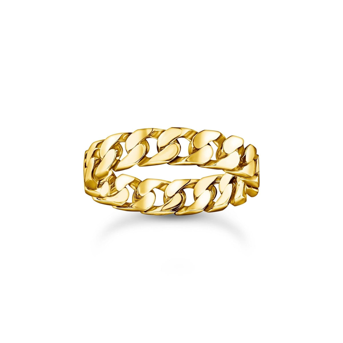 THOMAS SABO Gold-plated chain link rings Rings Thomas Sabo 