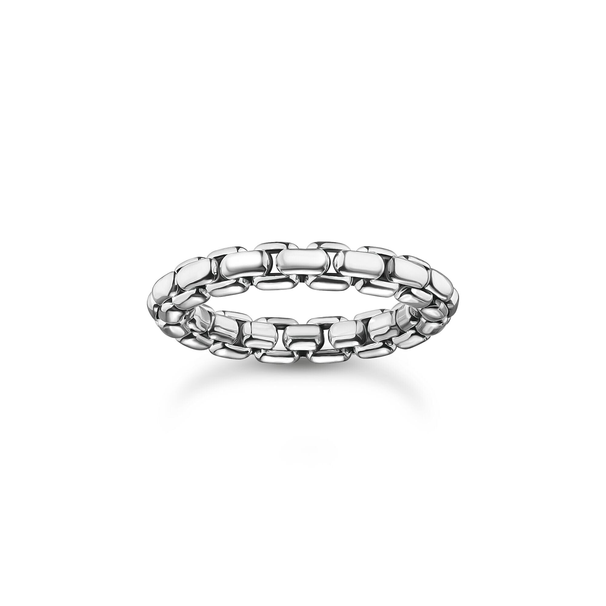 THOMAS SABO Box Chain-Ring Silver Rings Thomas Sabo 