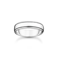 THOMAS SABO Narrow line ring silver Rings Thomas Sabo 