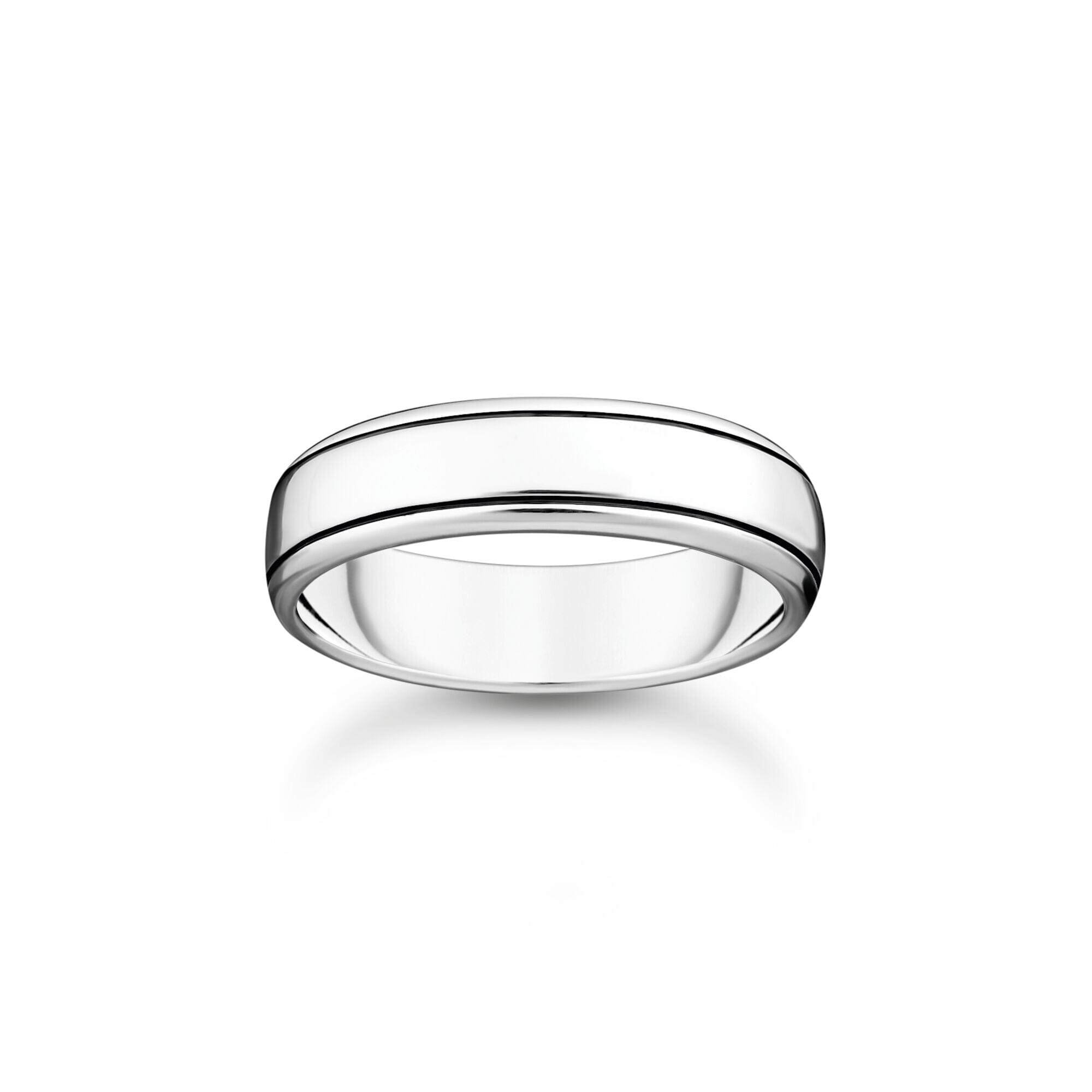 THOMAS SABO Narrow line ring silver Rings Thomas Sabo 