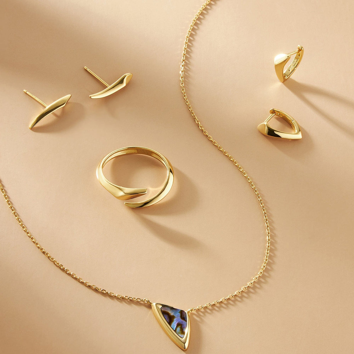 Ania Haie Gold Arrow Climber Stud Earrings Earrings Ania Haie 
