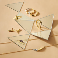 Ania Haie Two Tone Arrow Hoop Earrings Earrings Ania Haie 