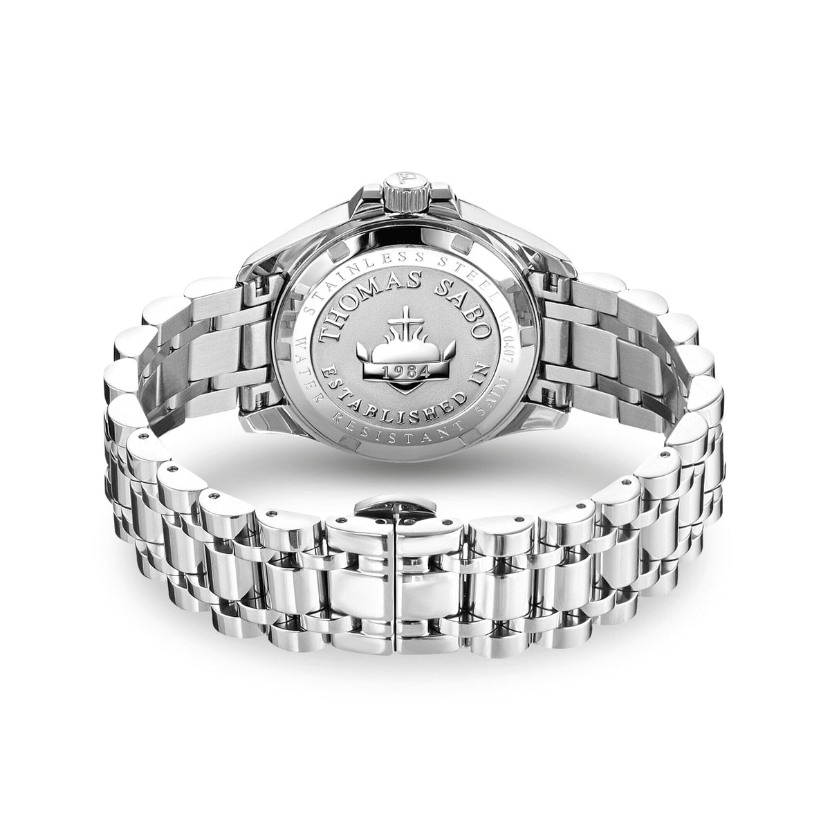 THOMAS SABO Women's Watch Divine Burgundy with Zirconia Stones Watches THOMAS SABO 