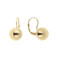 Bronzallure Golden Sphere Earrings Earrings Bronzallure 